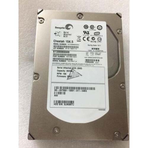 DELL 2950 2900 R710 服务器硬盘 300G 15K6 3.5 SAS ST3300656SS