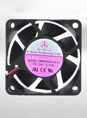 Bi-Sonic BP602524HL-03 24V 0.13A 6cm6025排气伏直流小散热风扇