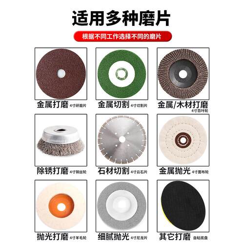 气动角磨机磨光机抛光打磨切割机砂轮工具150工业级风磨气磨6寸