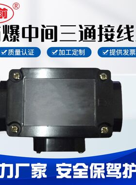 精品电伴热带中间分线盒 电热管工业电加热带T型 防爆三通接线盒