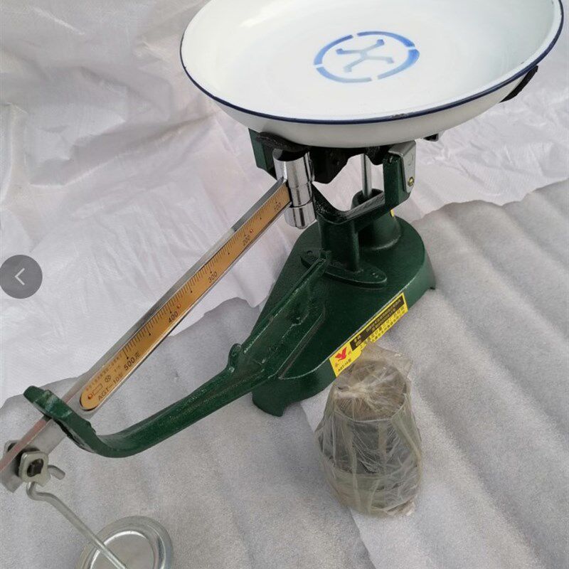 案称老式案秤AGT-10型加厚不锈钢盘10kg/5g台称/机械 工业秤配托