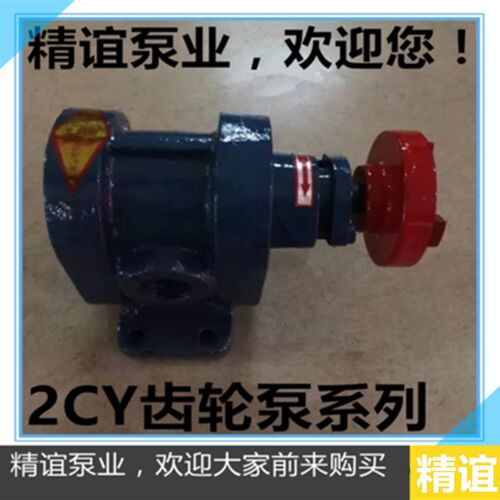 高温齿轮泵2CY3/2.5齿轮油泵自吸泵抽油泵豆渣泵重油泵机油泵泵头