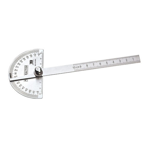 波斯工具 不锈钢单杆公制角度尺150mm 200mm BS181809 BS181812