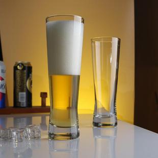 利比玻璃英式皮尔森酒吧IPA啤酒杯品脱杯精酿大容量小麦可叠酒杯
