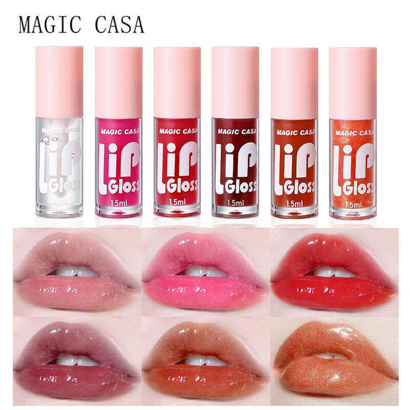 6 Pcs Jelly Lip Oil Set 水光果冻护唇唇液