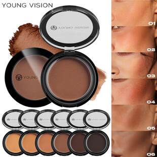 外贸 Matte Bronzer Powder 六色发际线鼻影多用修容盘