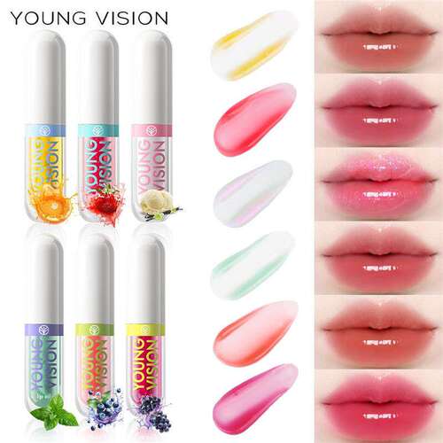 Fruity Flavor Lip Oil 六色多巴胺彩色唇油
