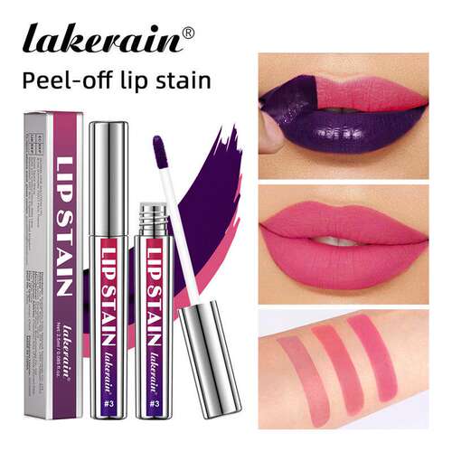 Silver Tube Peel off Lip Tint 哑光持色不沾杯唇彩