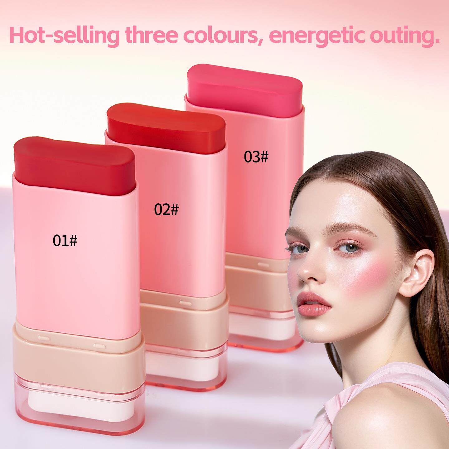 Matte Nude Cheek Tint Balm 三色哑光腮红膏 轻松养出好气色