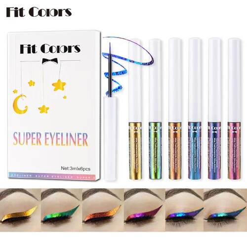 Chameleon Eyeliner 6Pcs Set 幻彩 6 支眼线液套装 光学变色龙