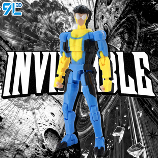 极恶马克9L3D打印饥饿马克无敌少侠手办多关节可动人偶玩具幸运13