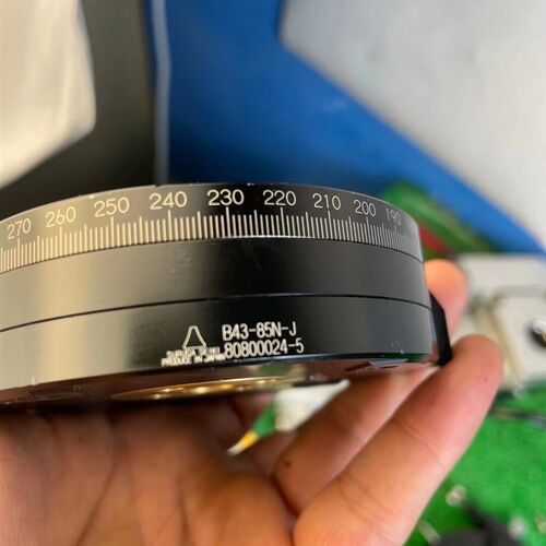 B43-85N 骏河精机手动R轴平台 盘面85mm 中空型