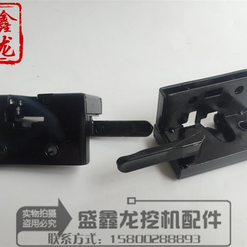 挖掘机配件适用现代R55/60-7驾驶室玻璃前挡锁扣 前档框架锁 插销