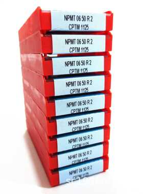 机夹深孔钻刀片/川虎深孔钻刀片：NPMT06504R2 CPTM1125