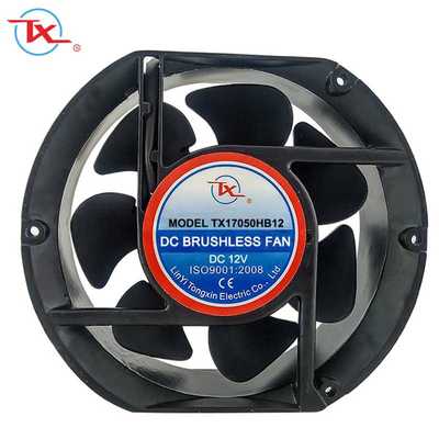 山东现货TX17050直流风扇12V/24V工业用小型家电机箱直流风机