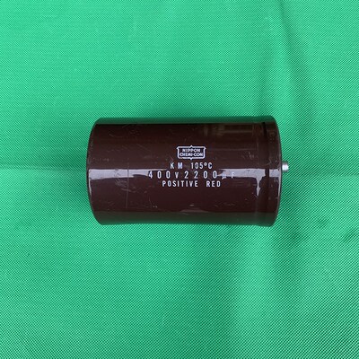 进口拆机黑金刚 NIPPON CHEMI-CON 400v 2200uf 电解电容