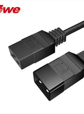 TOWE同为服务器IEC电源线PDU品字口纯铜芯UPS延长线大功率C19-C20