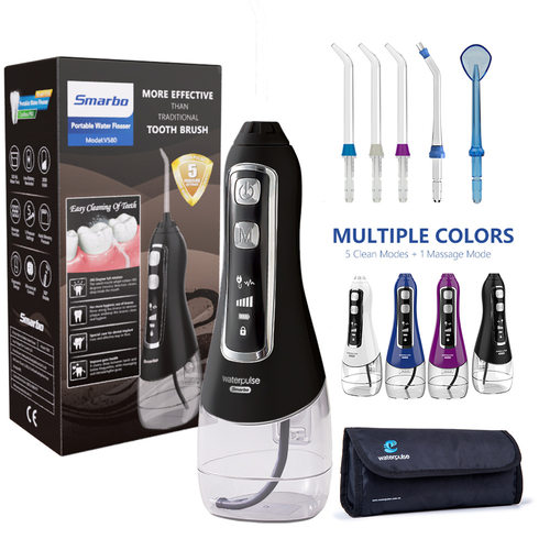 Waterpulse V580便携式320ML 家用电动冲牙器洗牙器水牙线洁牙器