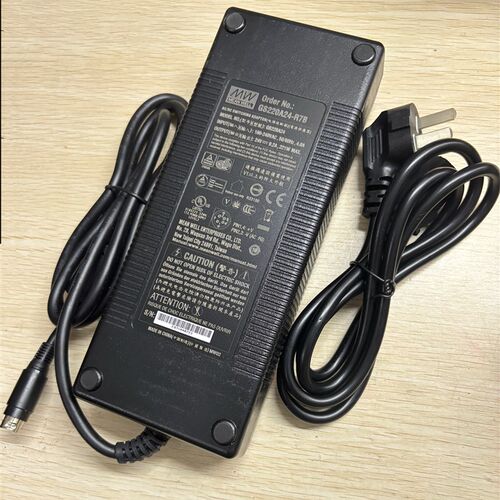 台湾明纬GS220A24-R7B 24V9.2A四针口280W电源 老款型号代替GST