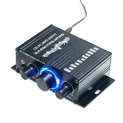 HiFi迷你功放家用12V书架音箱扩音机 Kentiger音响放大器支援MP3