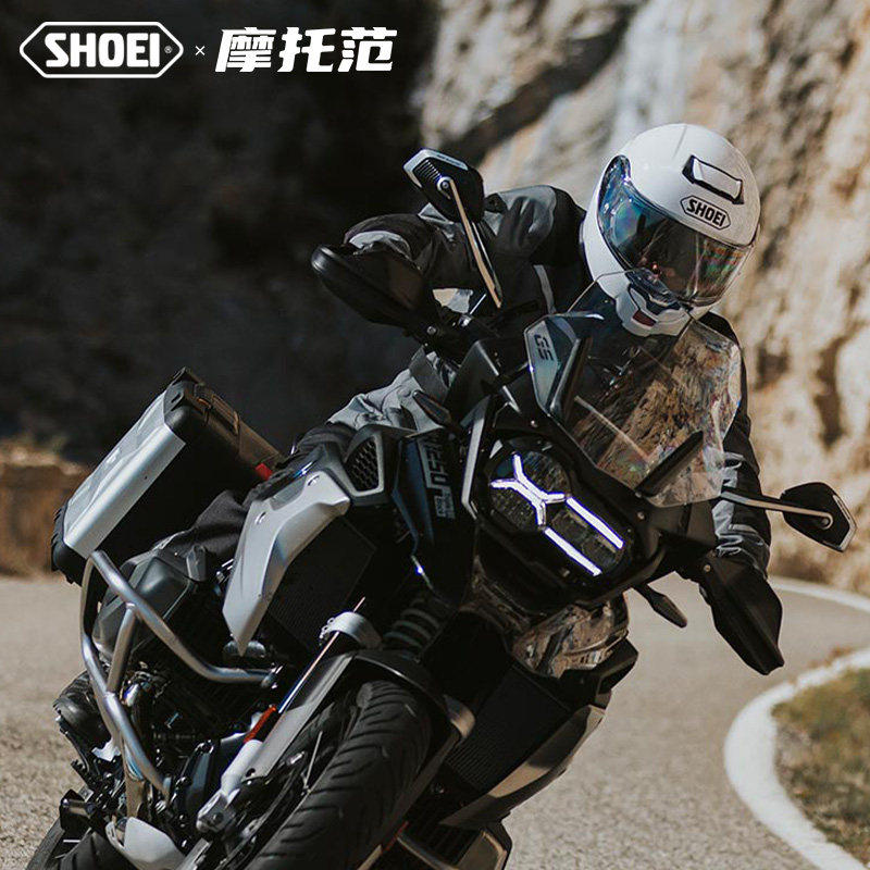 SHOEI全盔Neotec3代双镜片揭面摩旅休闲摩托车防摔头盔玻璃纤维