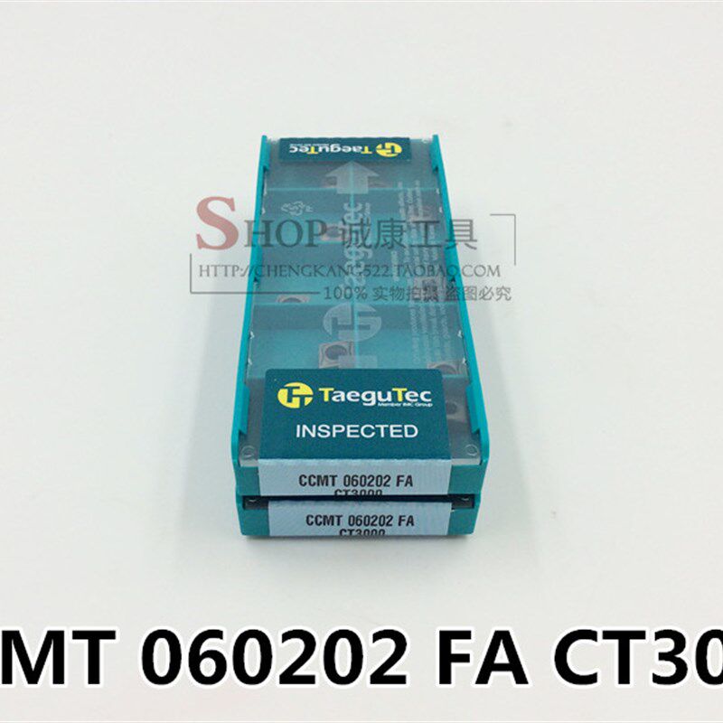 韩国特固克 陶瓷刀片CCMT060202 FA CT3000 CCMT060204 FA CT3000