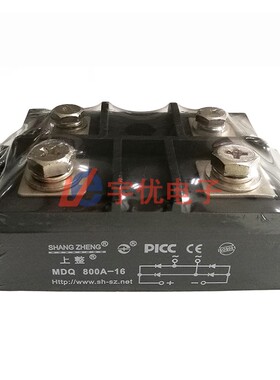 MDQ800A-16上整单相整流桥模块  MDQ800A1600V 整流桥堆模块 现货