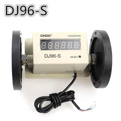 DJ96-S 电子计米器 计长仪 纺织计米器 数显计米器 AC220V