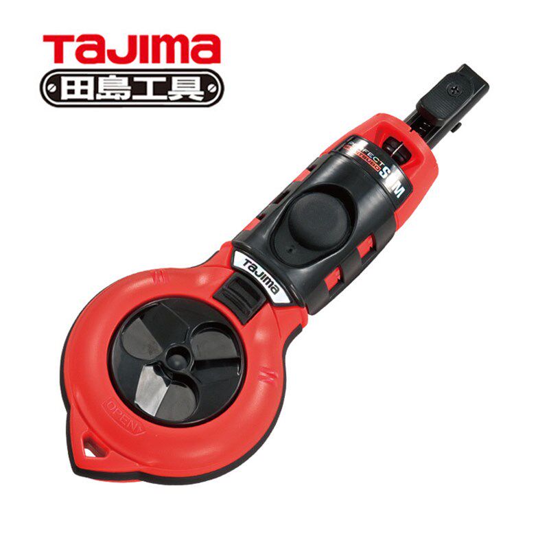 日本TAJIMA/田岛墨斗鹤首细线自动划线器木工密封墨斗画线弹线器