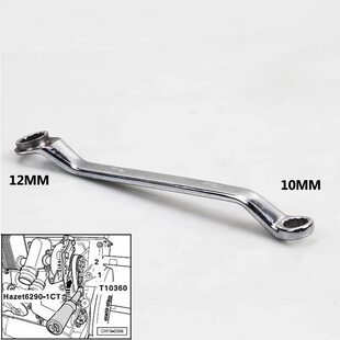 大众奥迪EA888水泵驱动皮带盘专用扳手T10360 12mm 双头