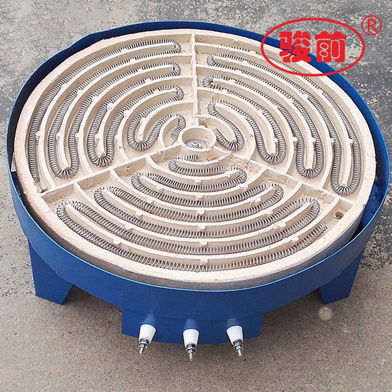 厂家直销耐高温发热工业电炉盘 大功率电炉盘 380v/9kw 直径400MM
