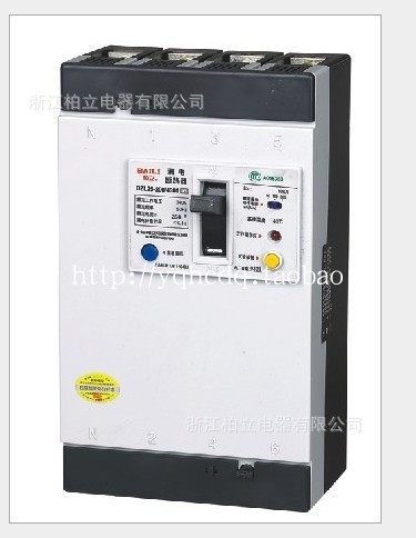 正品柏立 漏电断路器DZL25-200/4301 250A 200A三相四线漏电开关