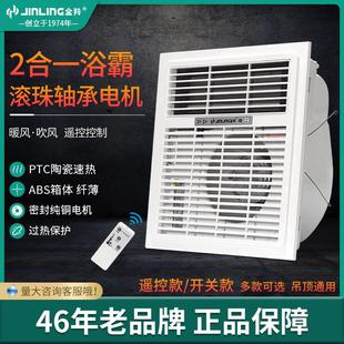 金羚风暖浴霸300*300暖风吹风二合一遥控室内加热器 FN30-20M3-U2