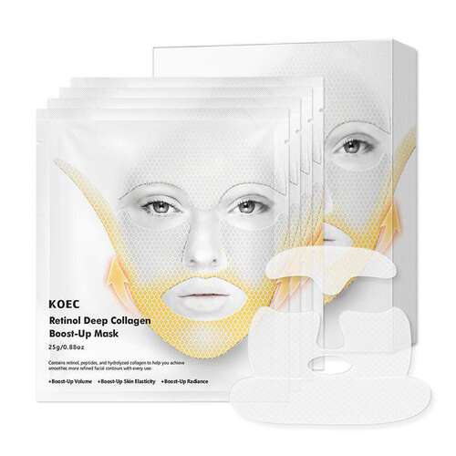 深层胶原蛋白提拉视黄醇面膜4片装 Collagen Retinol  Mask