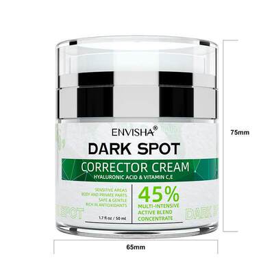 跨境 ENVISHA Dark Spot Corrector Cream 50g面霜全英文外贸