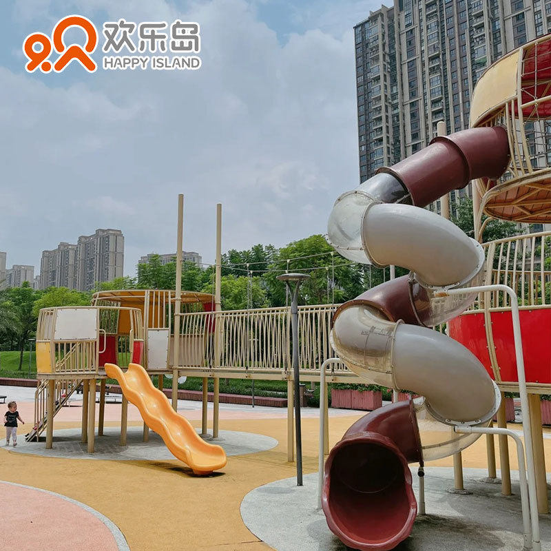成品不锈钢滑梯可定做户外公园组合滑梯厂家文旅游乐场设备定制