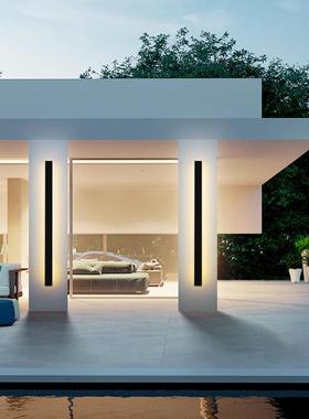 源头厂家极简长条壁灯家居温馨楼梯过道灯户外照明LED工程线条灯