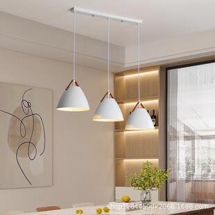 简约餐厅灯吊灯个性网咖奶茶店火锅店餐吊灯北欧单头锅盖小吊灯