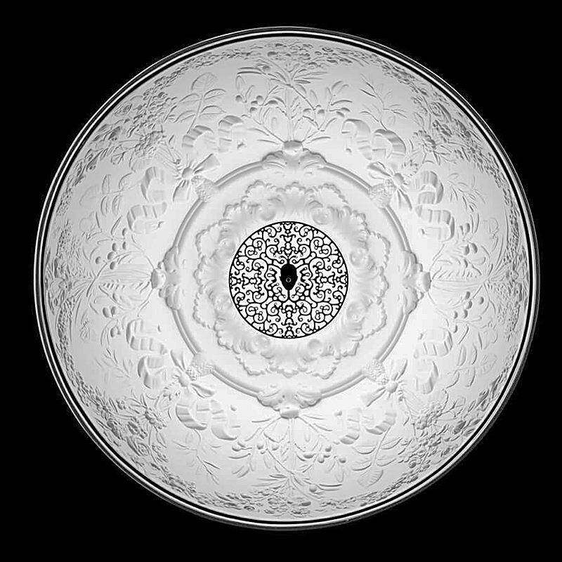 空中花园吊灯现代简约北欧半圆客厅灯卧室咖啡厅创意树脂家用吊灯