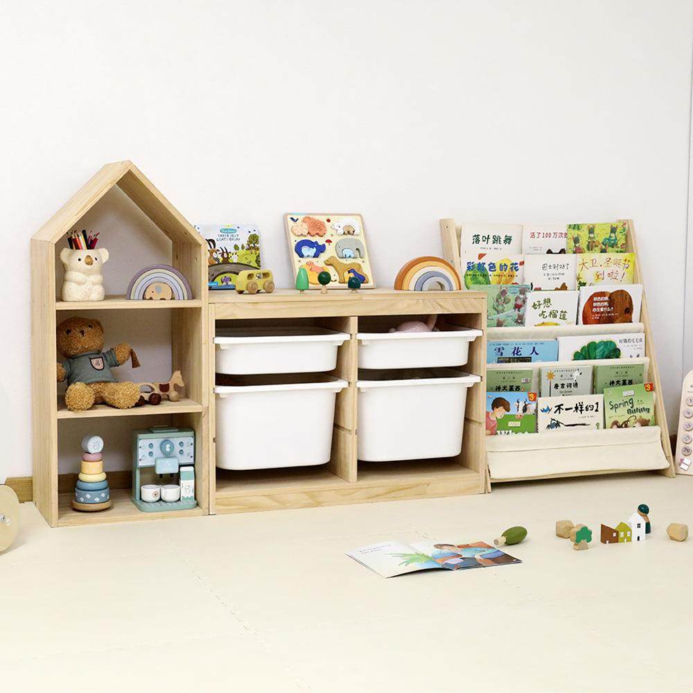 玩具收纳架置物柜宝宝多层绘本书架落地靠墙实木儿童玩具收纳柜,住宅家具,儿童书柜,淘宝优惠券,粉丝福利购,淘宝优惠卷