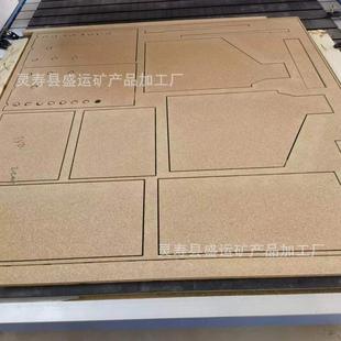 防火蛭石板壁炉内衬 电解铝用蛭石板防火门保温耐火隔热板