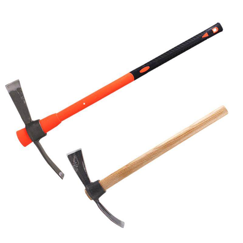 户外锄头全钢农具种菜两用挖土开荒翻土小型柴镐家用除草防汛工具,农机/农具/农膜,锄头,淘宝优惠券,粉丝福利购,淘宝优惠卷