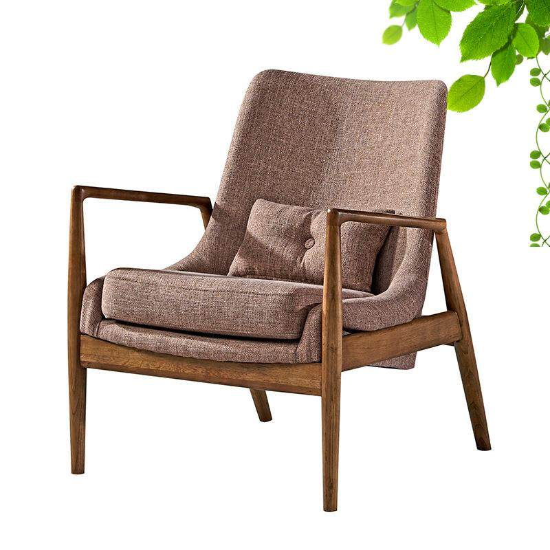 北欧单人沙发椅极简布艺软包懒人凳阅读单人椅酒店客房接待实木椅,住宅家具,沙发椅,淘宝优惠券,粉丝福利购,淘宝优惠卷