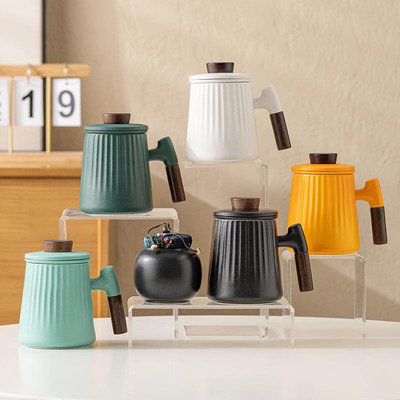 陶瓷水杯马克杯办公杯套装茶杯水杯咖啡杯子办公室送礼礼品套装