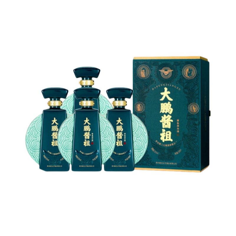 贵州赖氏父子 大鹏酱祖 53度白酒/调香白酒