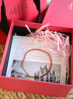 锌合金百搭红绳编织手链