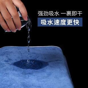 高阳毛巾比纯棉吸水不掉毛女速干浴巾擦头发男洗脸洗澡巾王之