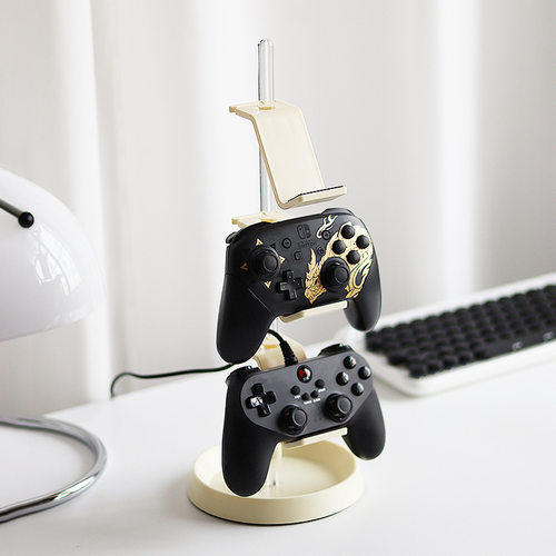 游戏手柄收纳架耳机遥控电视桌面整理置物架北欧PS5 xbox switch