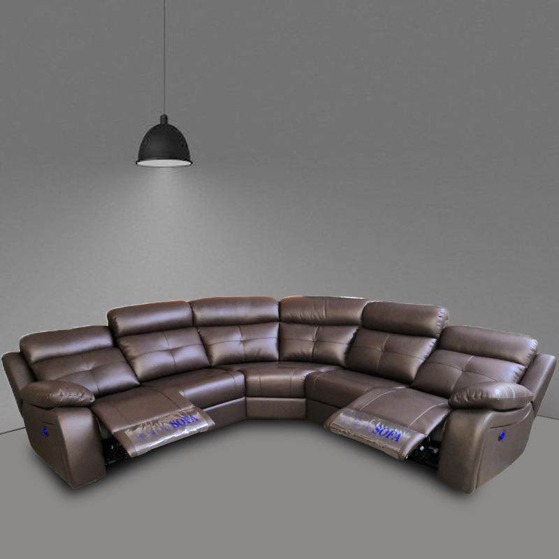 私人座派智能舱躺椅座椅影音室家庭电影院电动组合影视厅真皮沙发