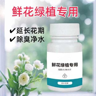 杀84插二氧化氯臭片专用养花切花保鲜剂鲜花花卉泡腾片幼儿园绿植